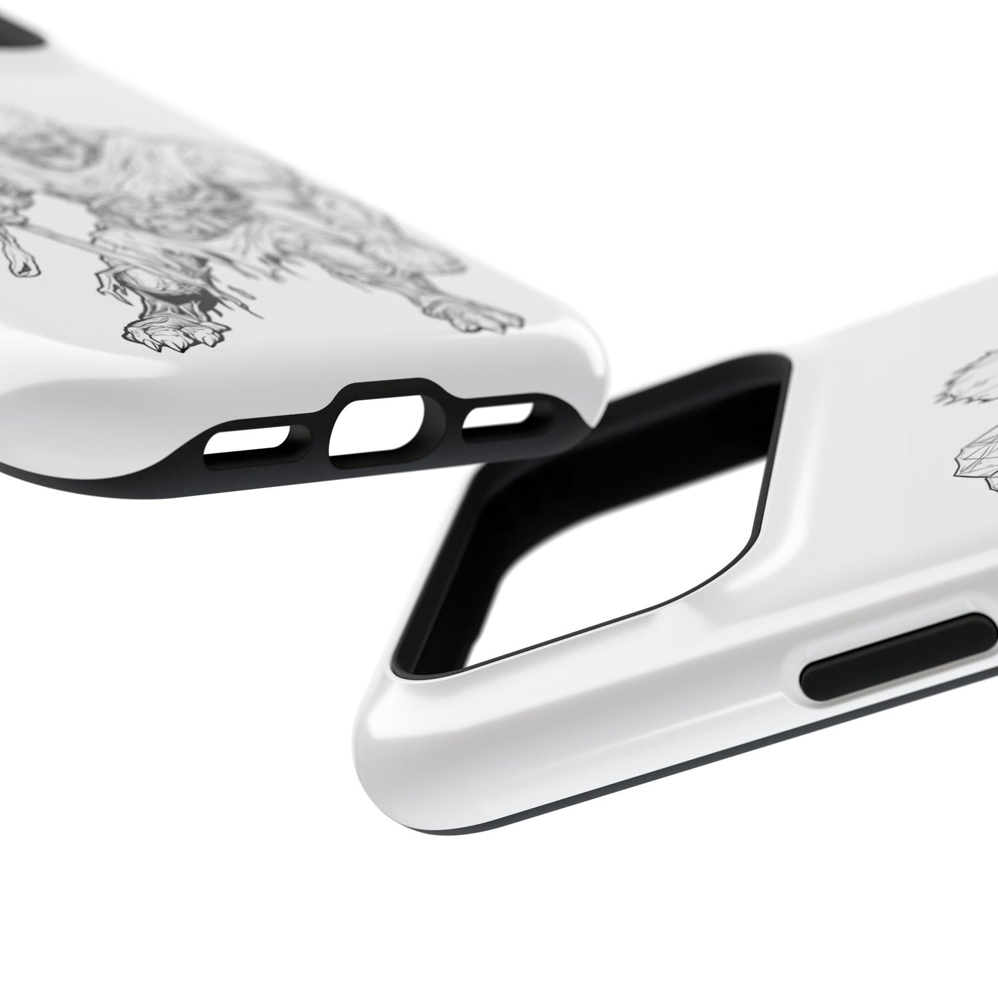 Claws 10 iPhone Case - Halloween Monster Design - Impact-Resistant