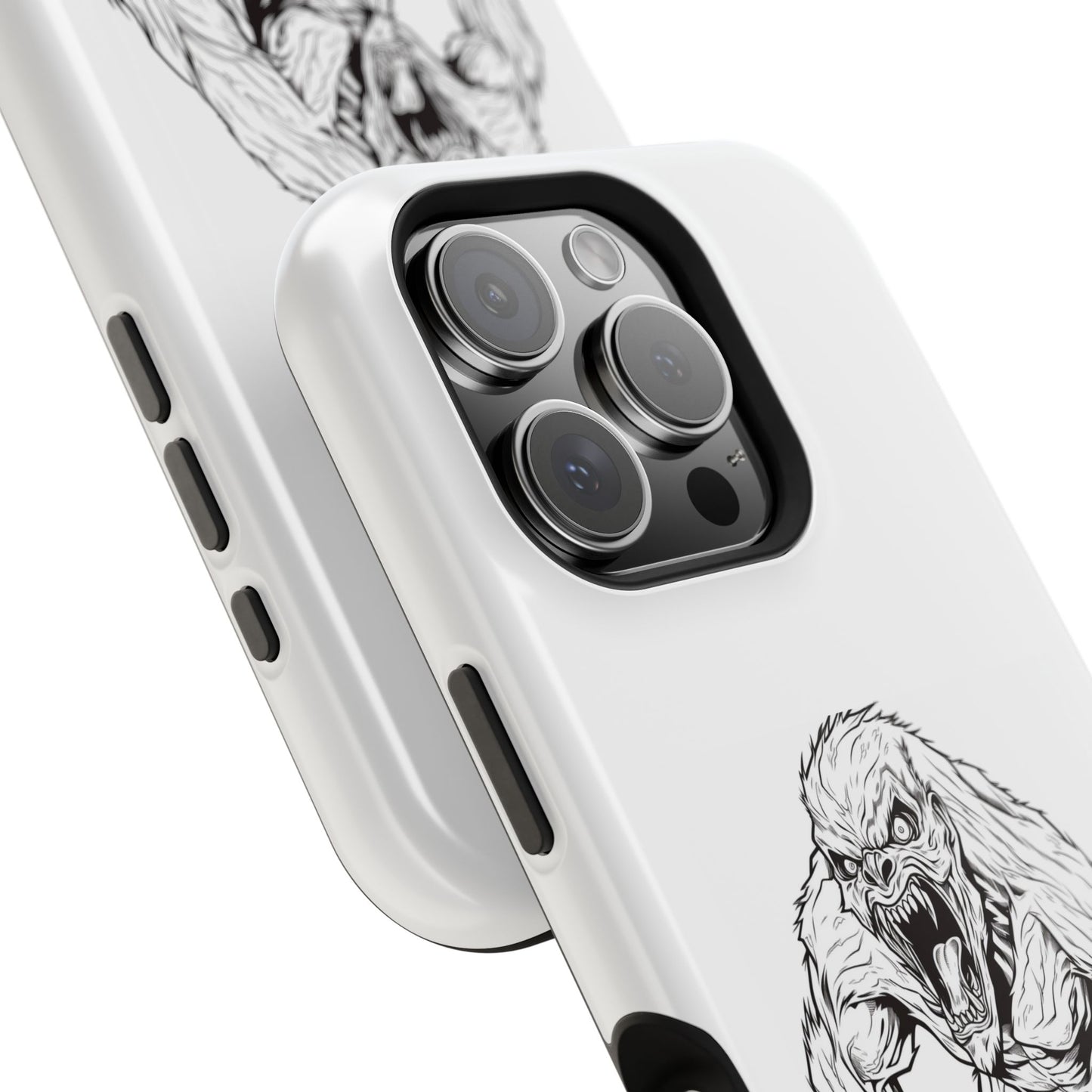 Claws 3 iPhone Case - Halloween Monster Design - Impact-Resistant