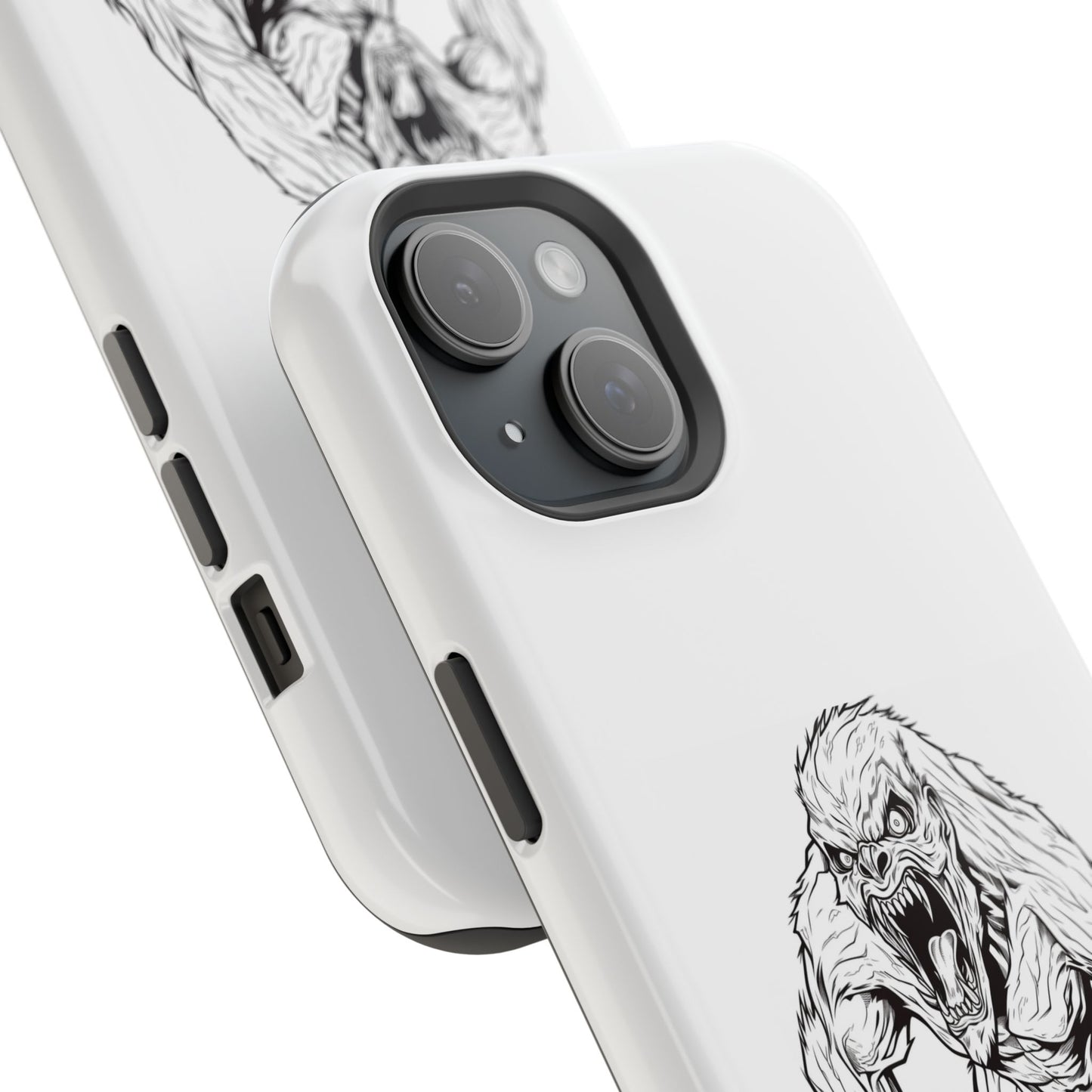 Claws 3 iPhone Case - Halloween Monster Design - Impact-Resistant