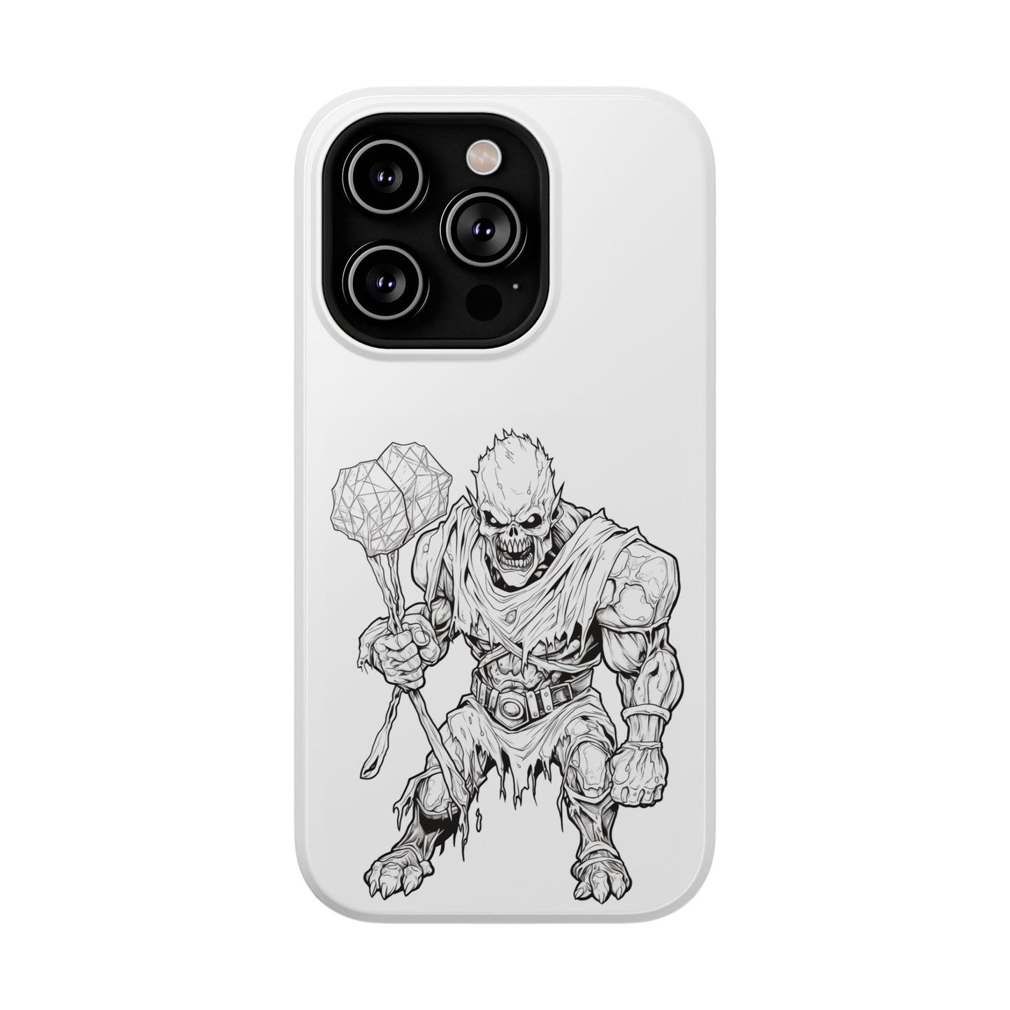 Claws 10 iPhone Case - Halloween Monster Design - Impact-Resistant