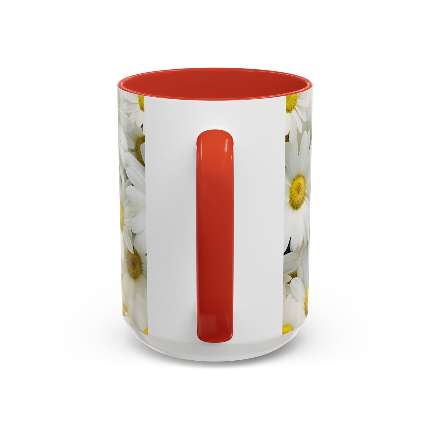 Daisy Field Coffee Mugs, 15oz