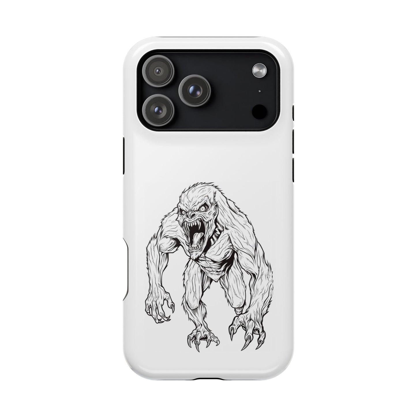 Claws 3 iPhone Case - Halloween Monster Design - Impact-Resistant