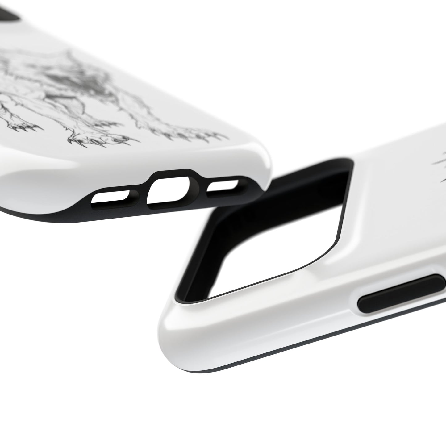 Claws 7 iPhone Case - Halloween Monster Design - Impact-Resistant