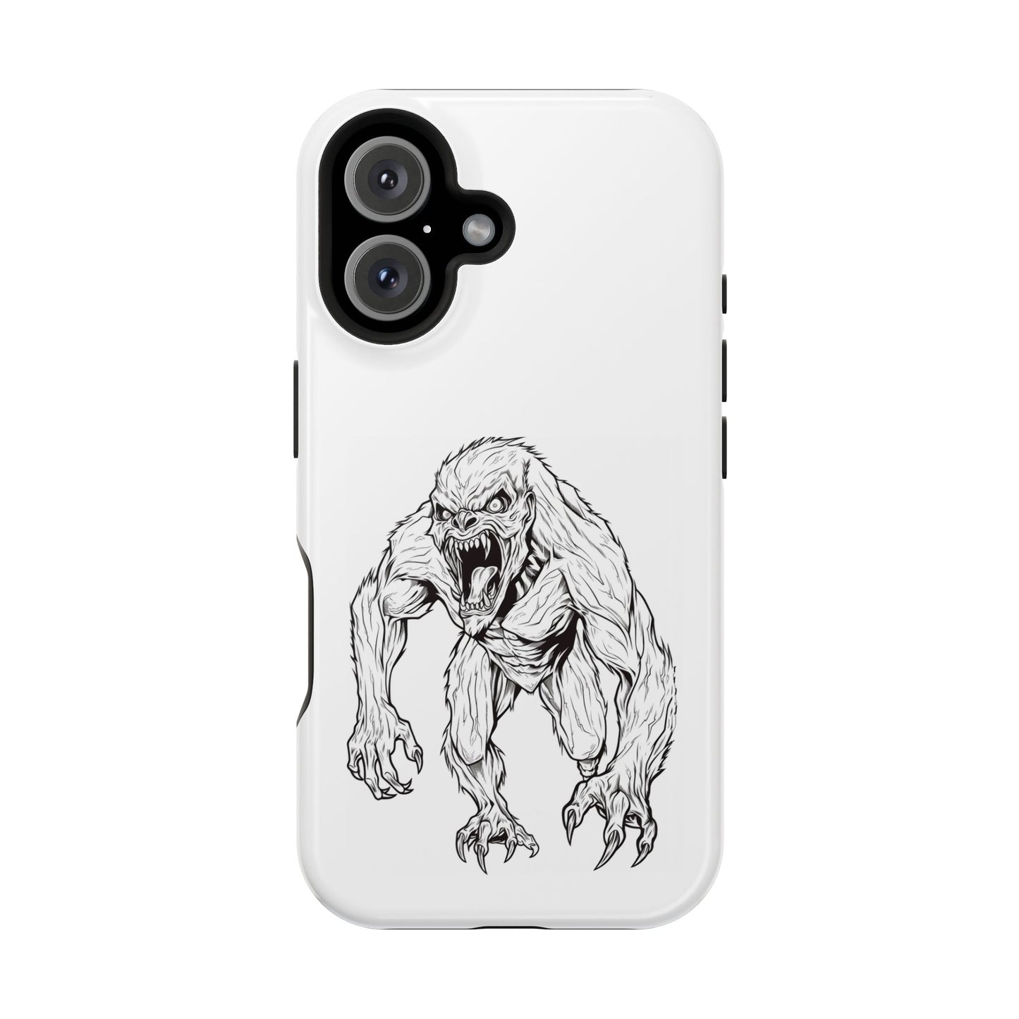 Claws 3 iPhone Case - Halloween Monster Design - Impact-Resistant