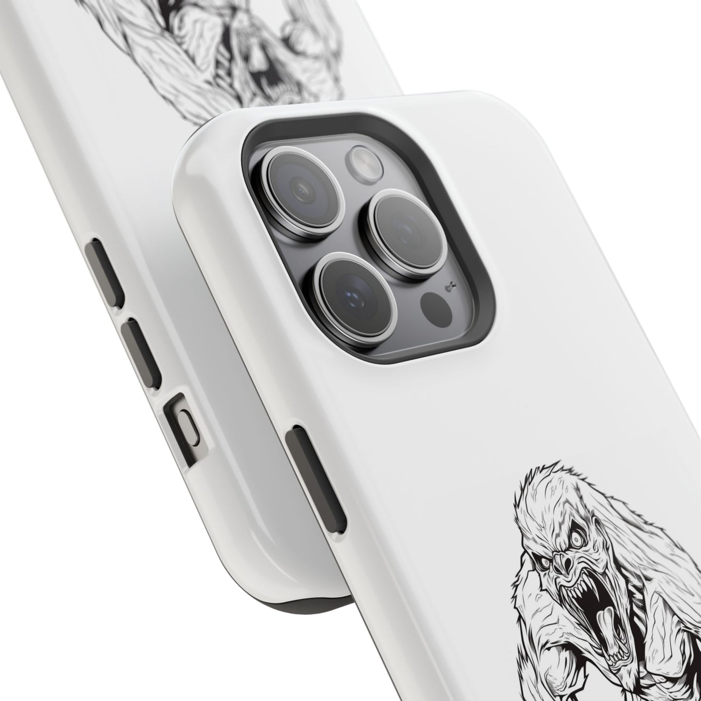 Claws 3 iPhone Case - Halloween Monster Design - Impact-Resistant