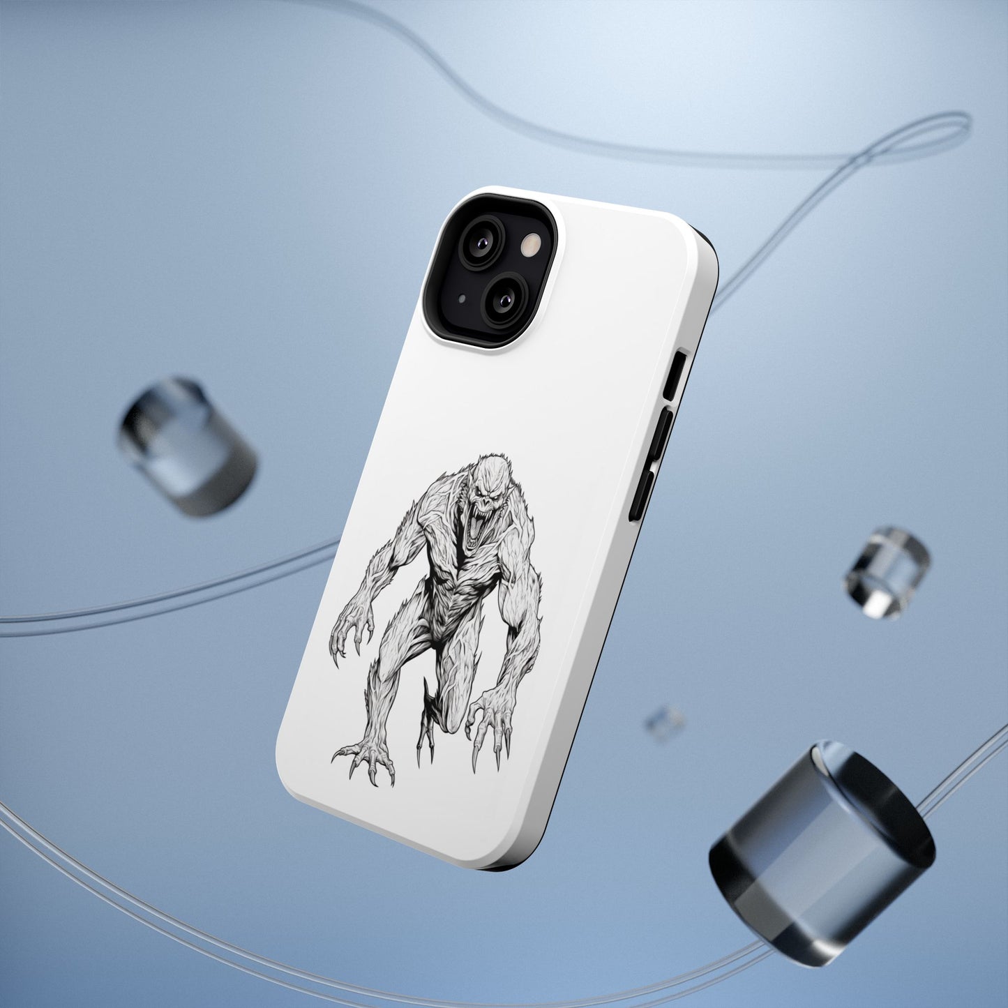 Claws 2 iPhone Case - Halloween Monster Design - Impact-Resistant