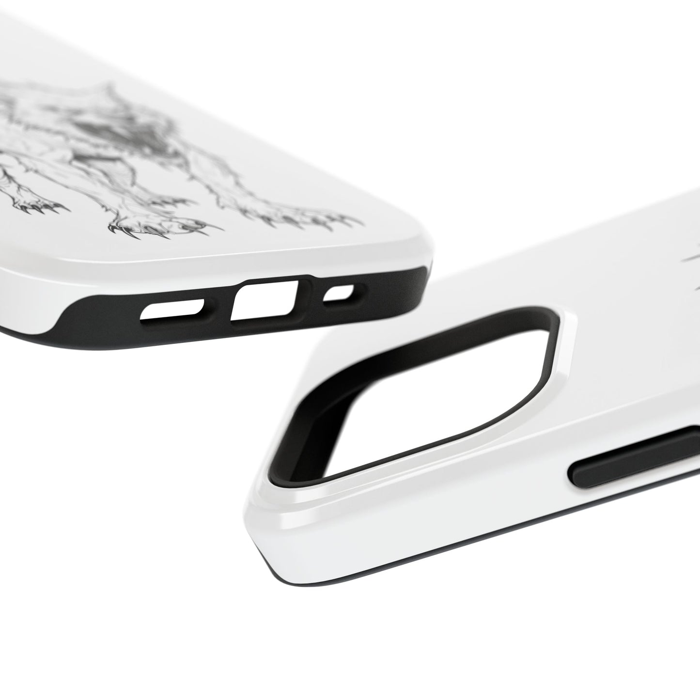 Claws 7 iPhone Case - Halloween Monster Design - Impact-Resistant