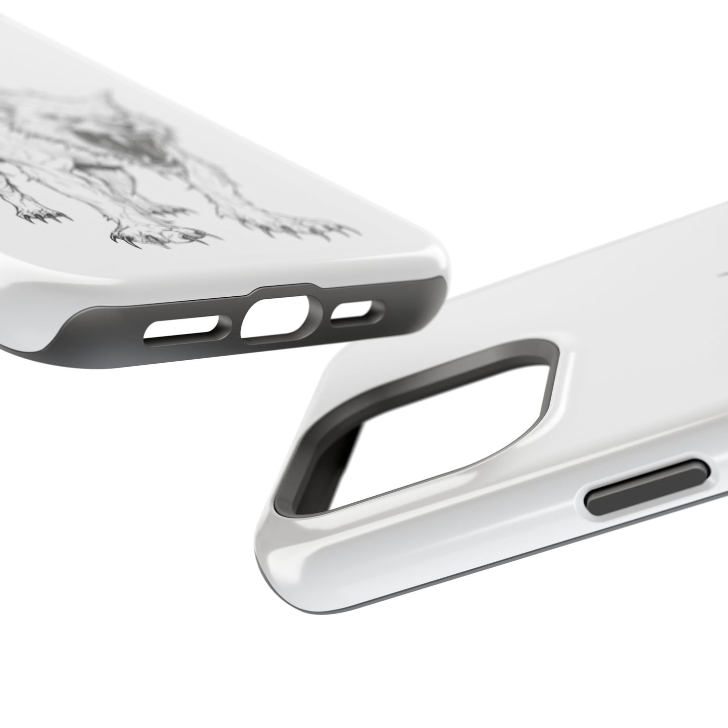 Claws 7 iPhone Case - Halloween Monster Design - Impact-Resistant