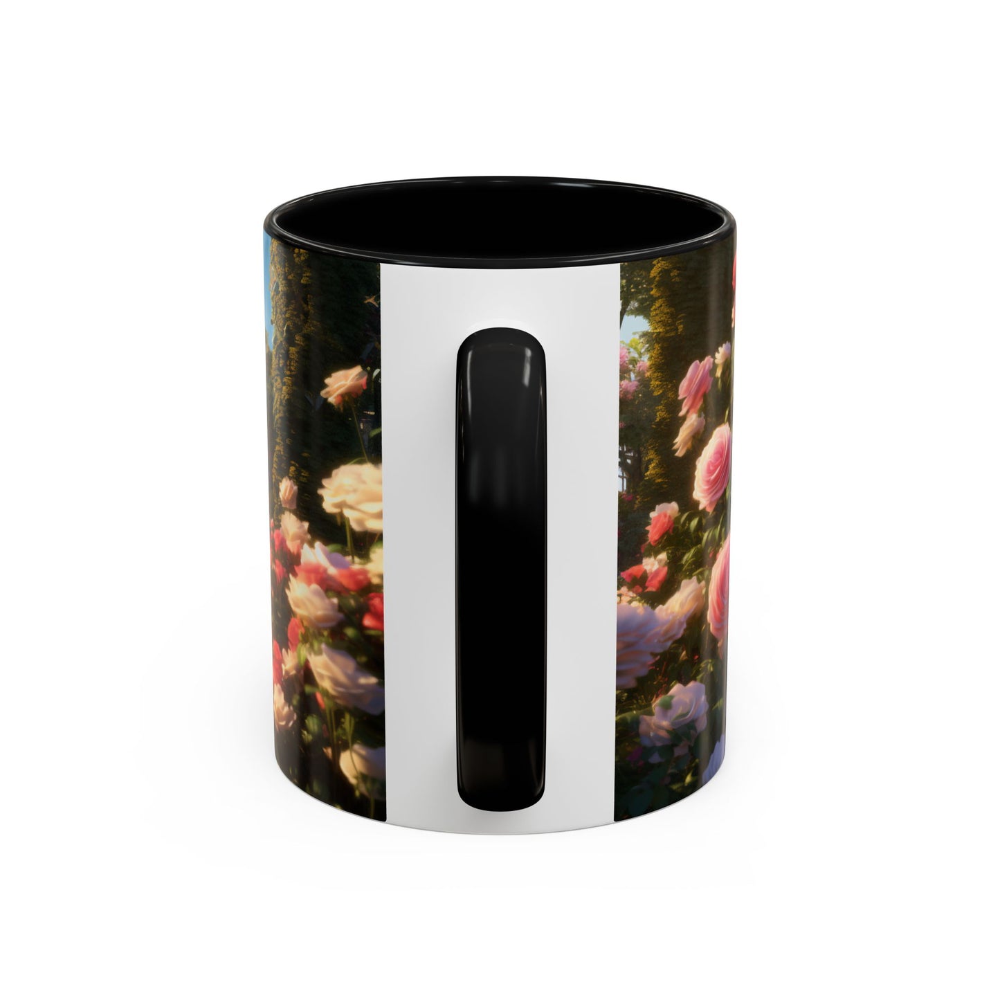 Rose Garden Coffee Mugs, 15oz
