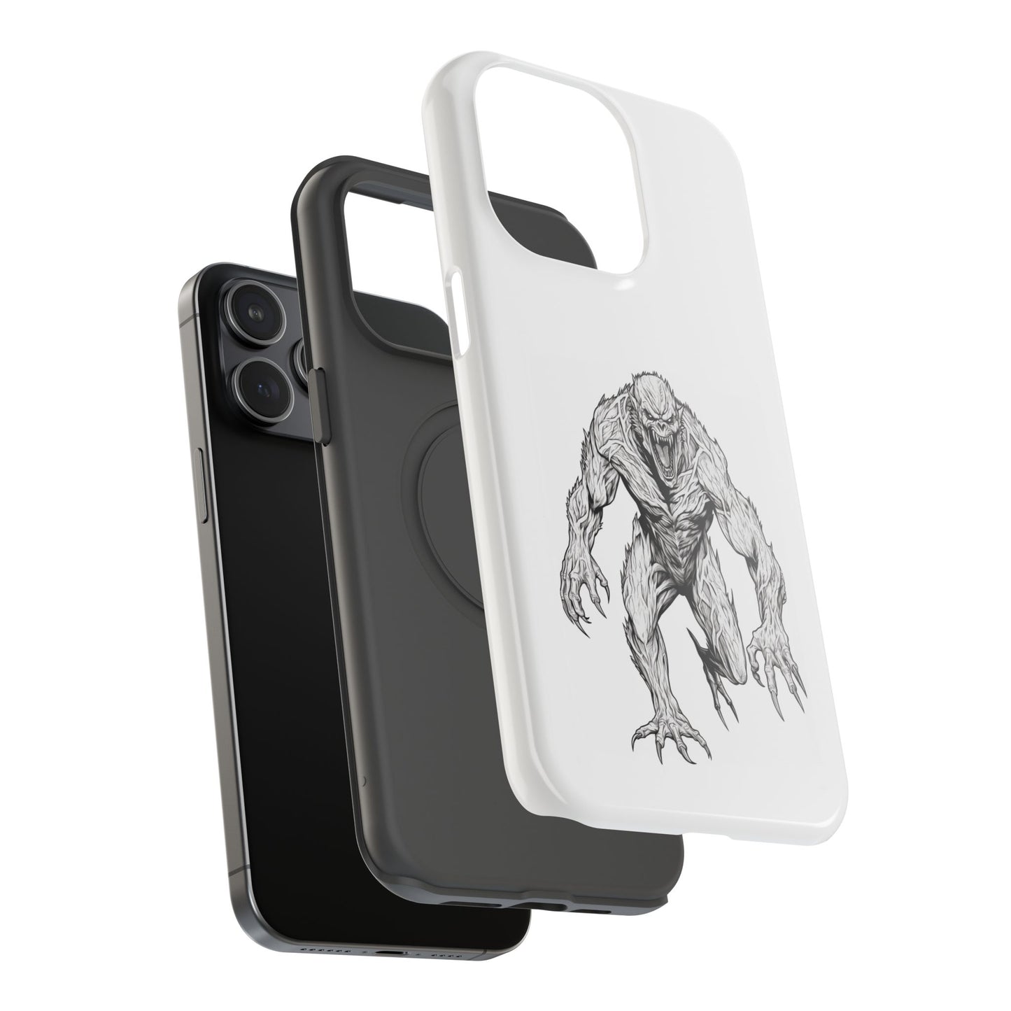 Claws 2 iPhone Case - Halloween Monster Design - Impact-Resistant