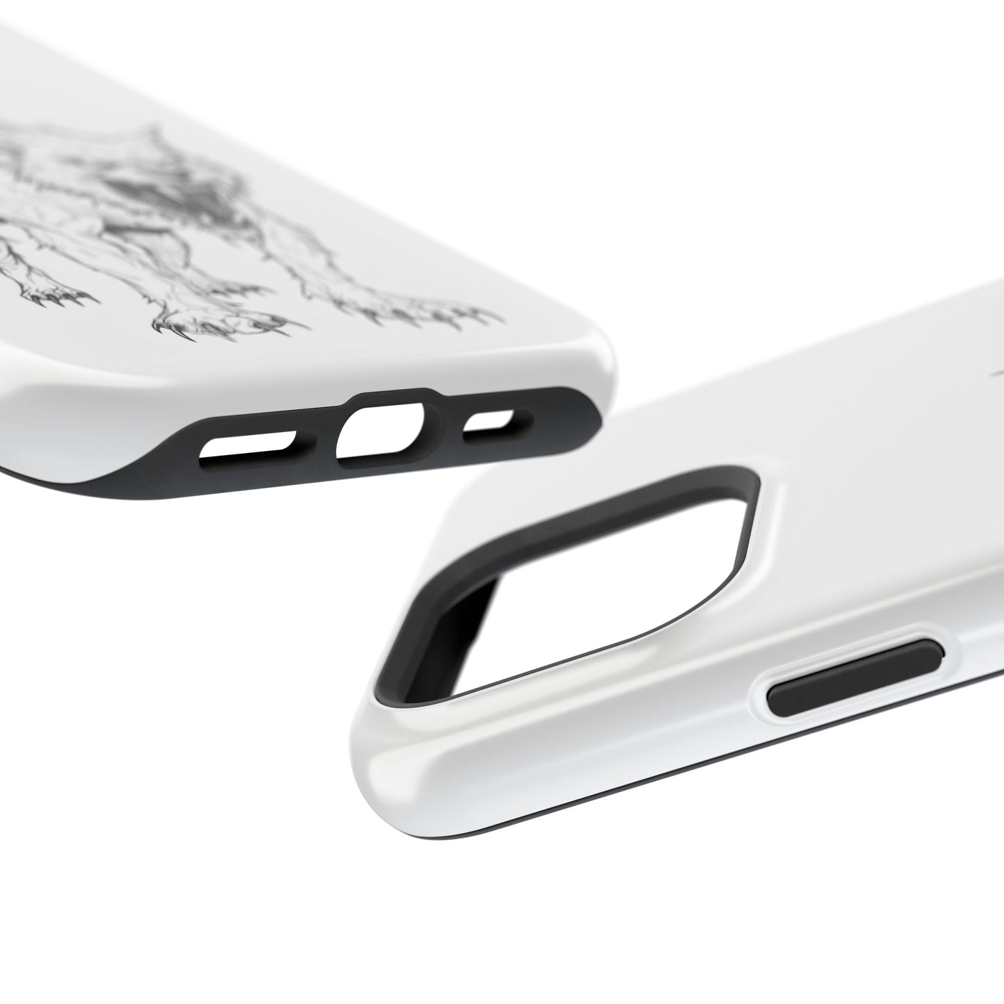 Claws 7 iPhone Case - Halloween Monster Design - Impact-Resistant