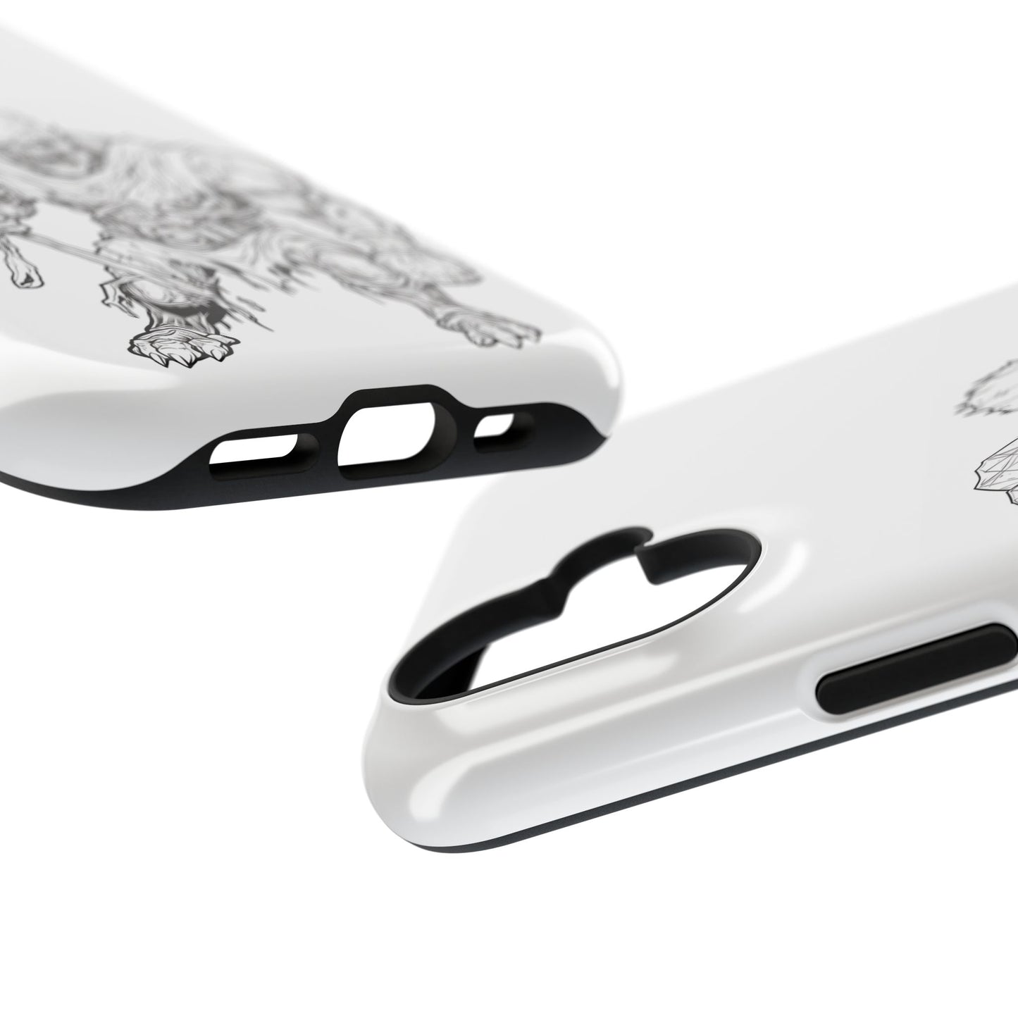 Claws 10 iPhone Case - Halloween Monster Design - Impact-Resistant