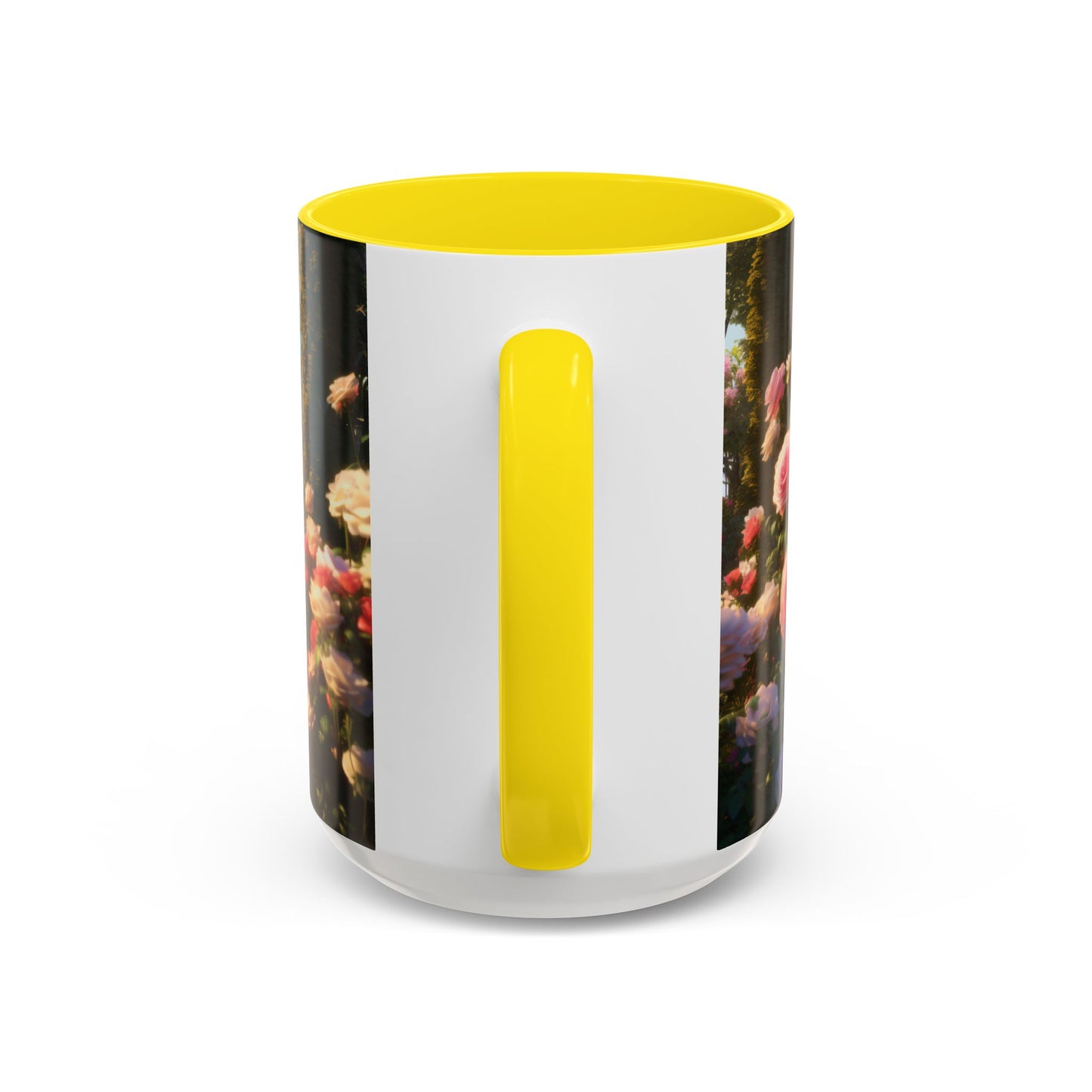 Rose Garden Coffee Mugs, 15oz