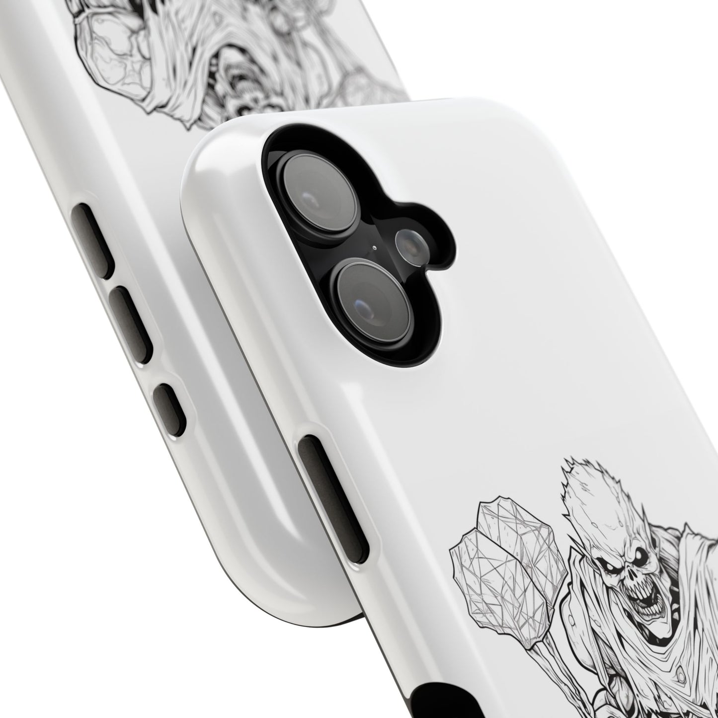 Claws 10 iPhone Case - Halloween Monster Design - Impact-Resistant