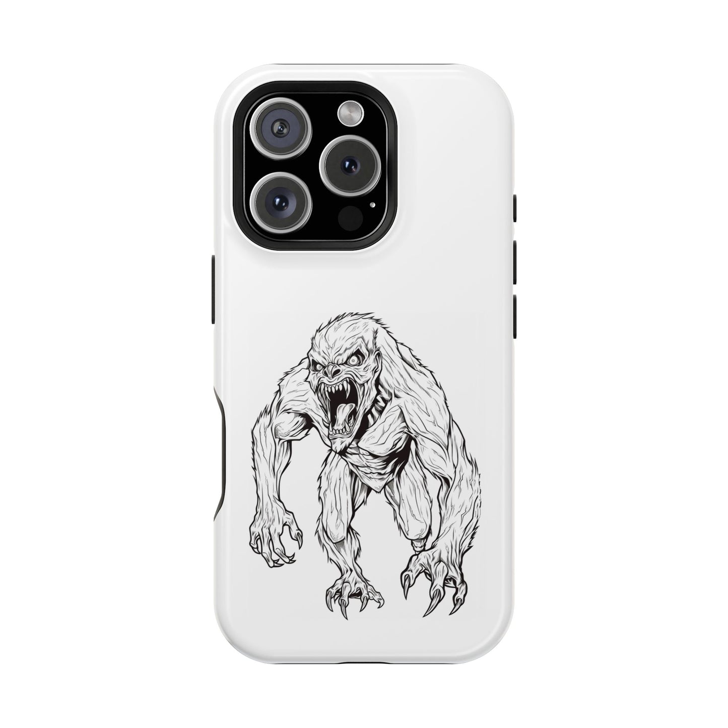 Claws 3 iPhone Case - Halloween Monster Design - Impact-Resistant