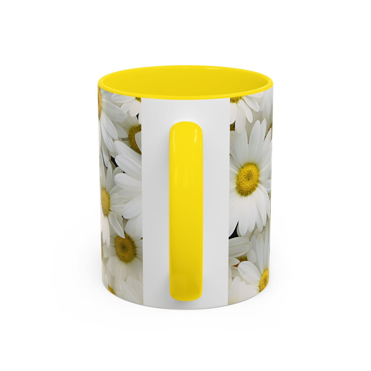 Daisy Field Coffee Mugs, 15oz