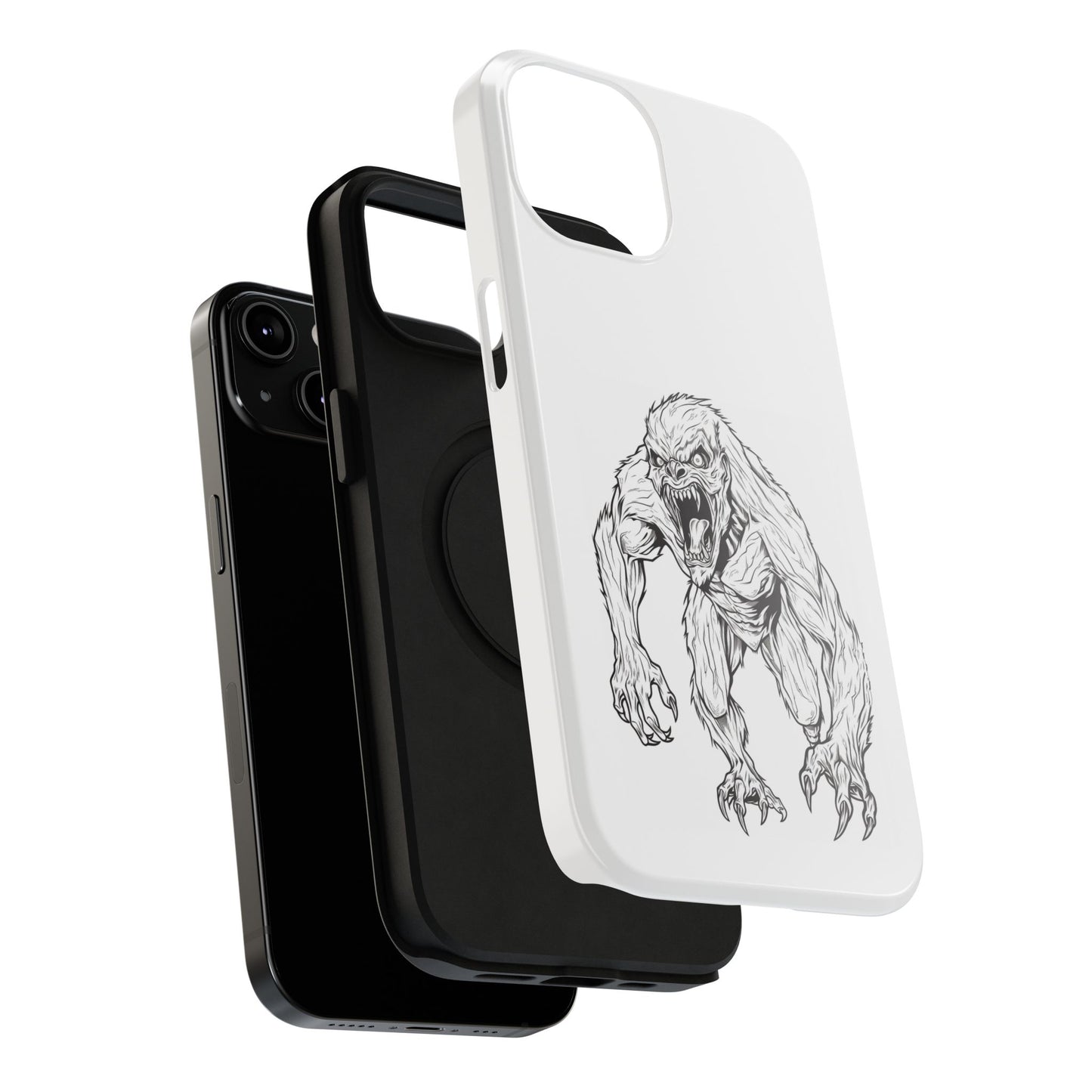 Claws 3 iPhone Case - Halloween Monster Design - Impact-Resistant