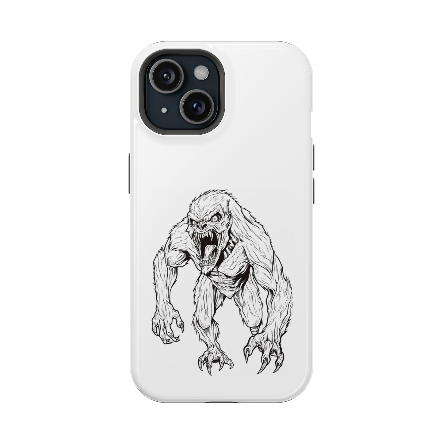 Claws 3 iPhone Case - Halloween Monster Design - Impact-Resistant
