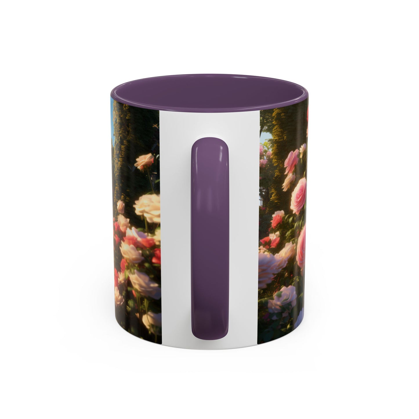 Rose Garden Coffee Mugs, 15oz