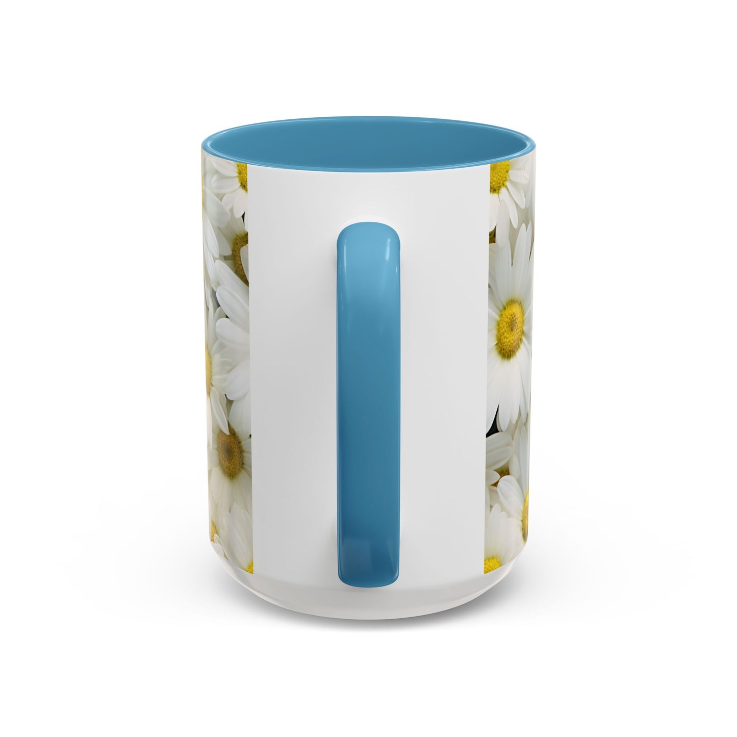 Daisy Field Coffee Mugs, 15oz
