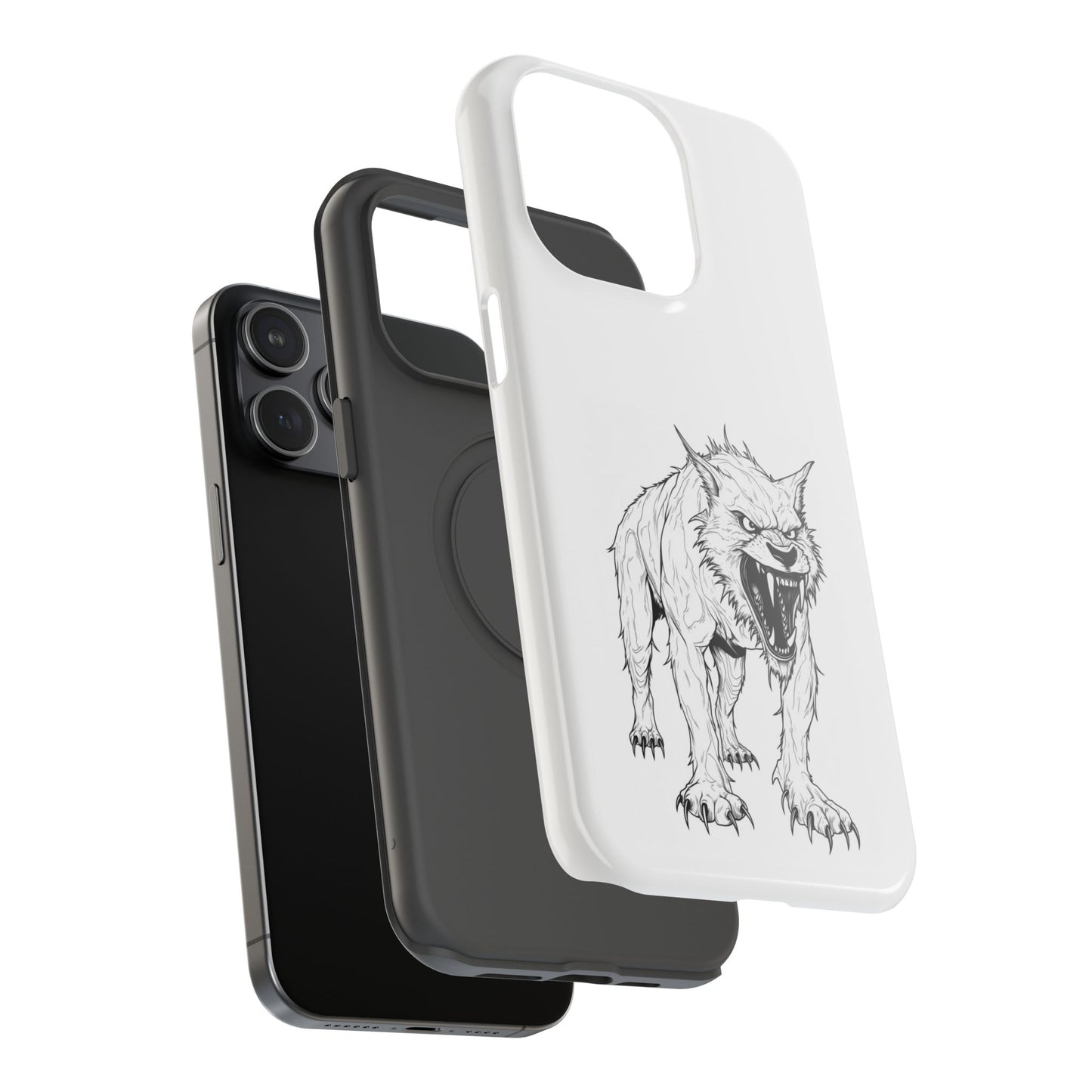 Claws 7 iPhone Case - Halloween Monster Design - Impact-Resistant