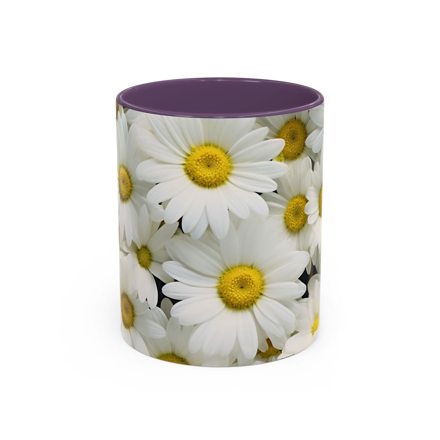 Daisy Field Coffee Mugs, 15oz
