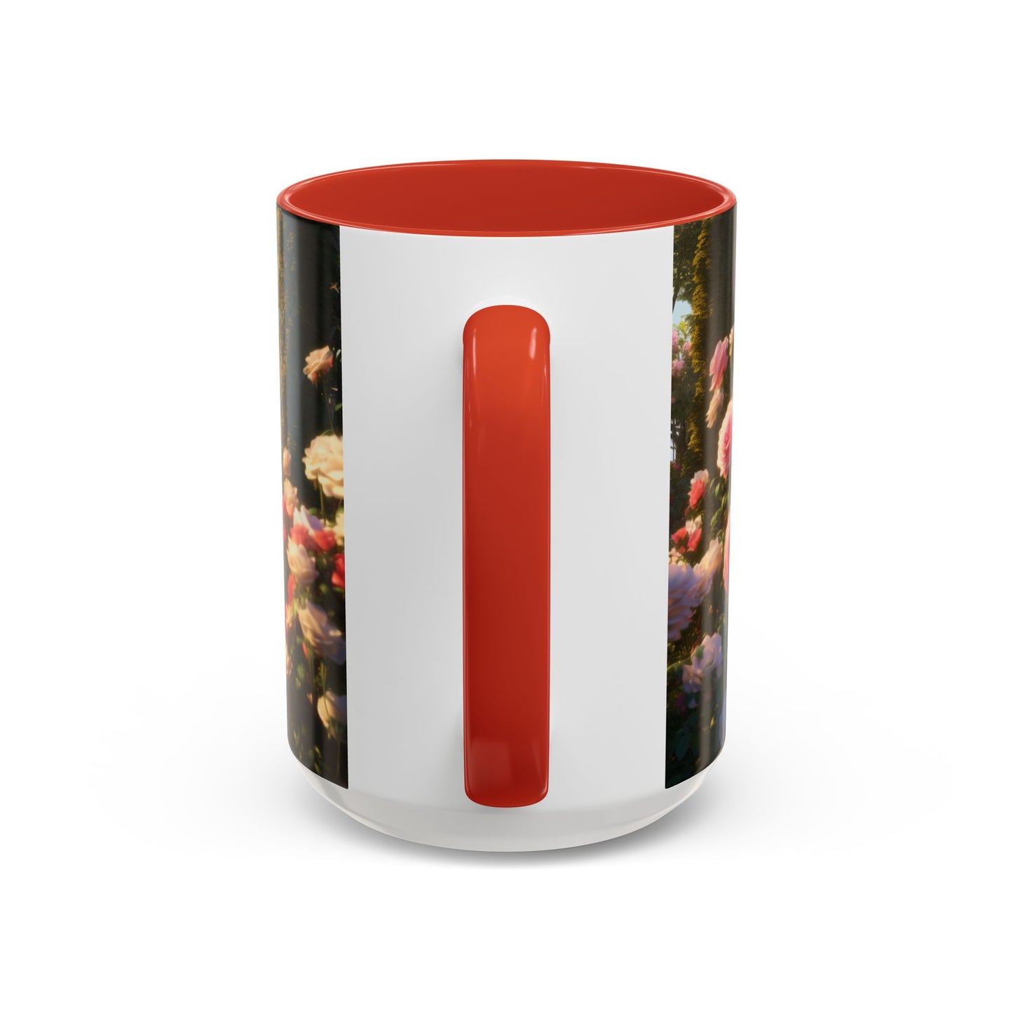 Rose Garden Coffee Mugs, 15oz