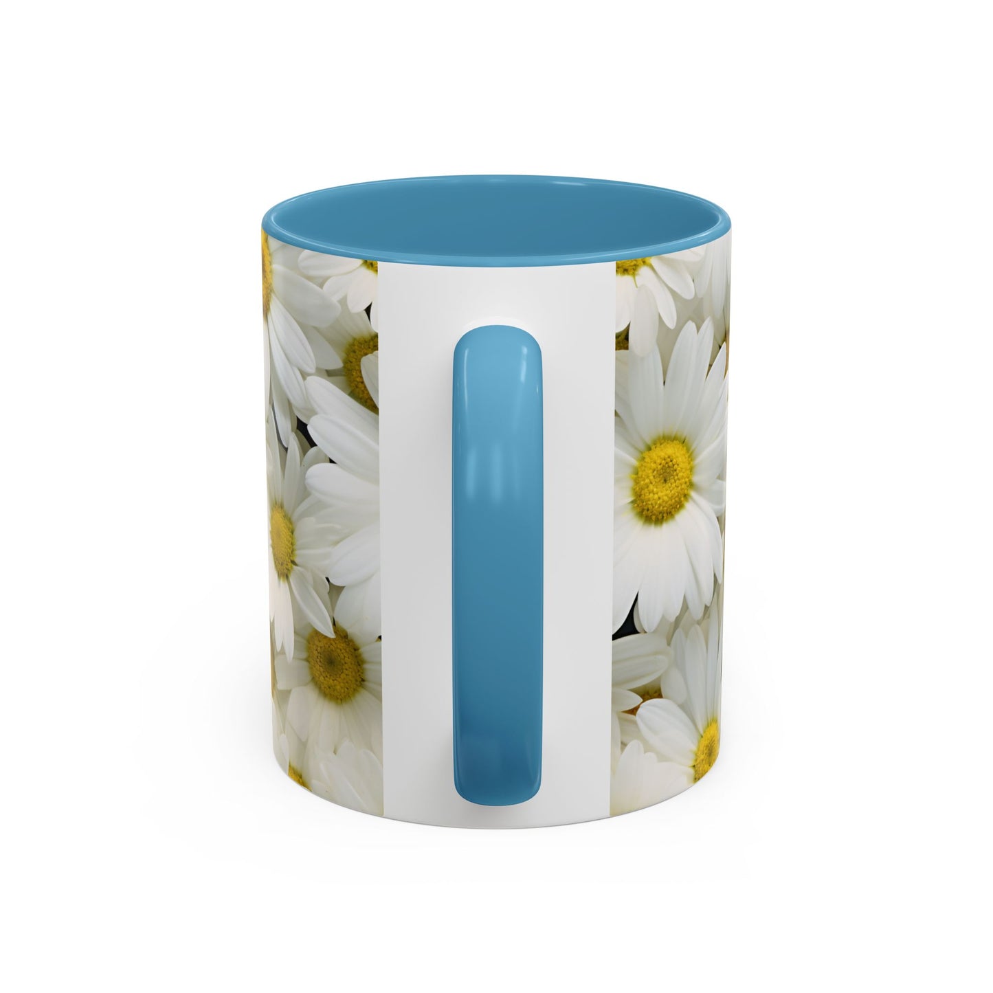 Daisy Field Coffee Mugs, 15oz