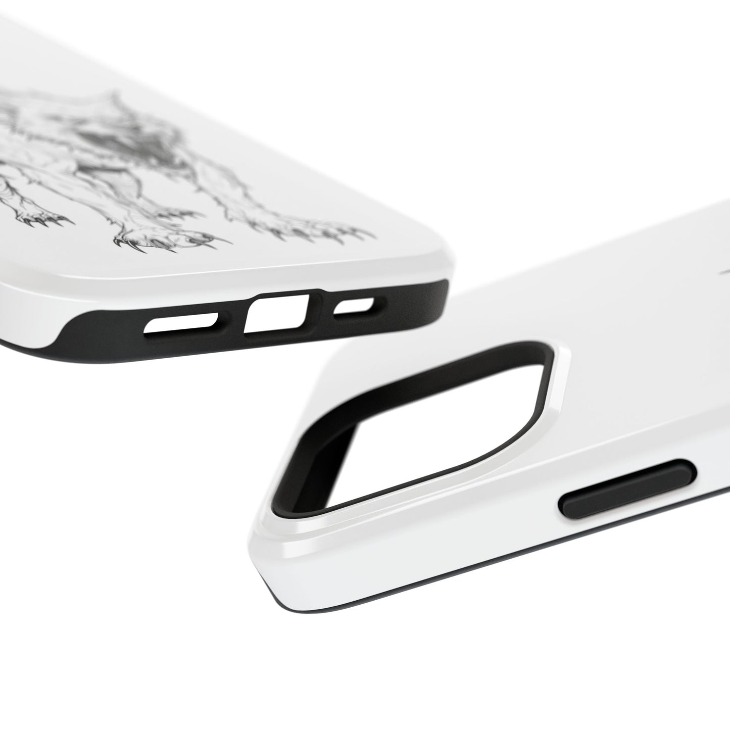 Claws 7 iPhone Case - Halloween Monster Design - Impact-Resistant