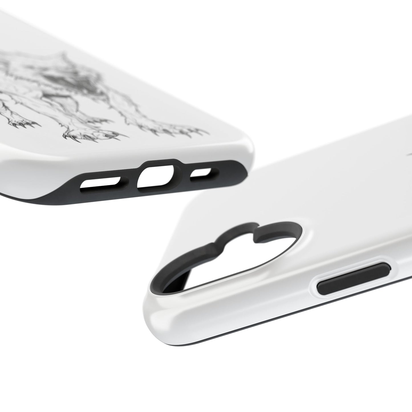 Claws 7 iPhone Case - Halloween Monster Design - Impact-Resistant