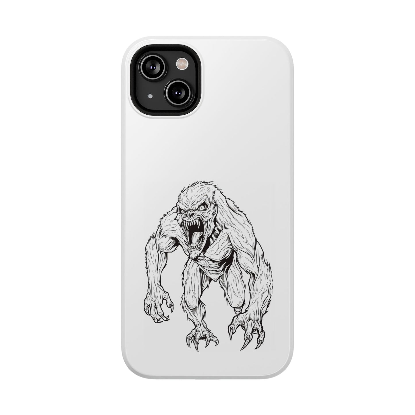 Claws 3 iPhone Case - Halloween Monster Design - Impact-Resistant